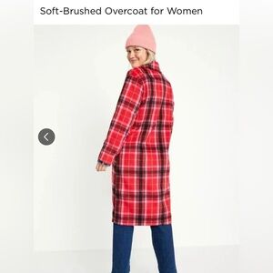 Old Navy soft-brushed overcoat